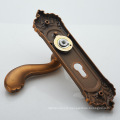 European Retro Door Lock Solid Wood Luxurious Kirsite Door Handle GO-SC5